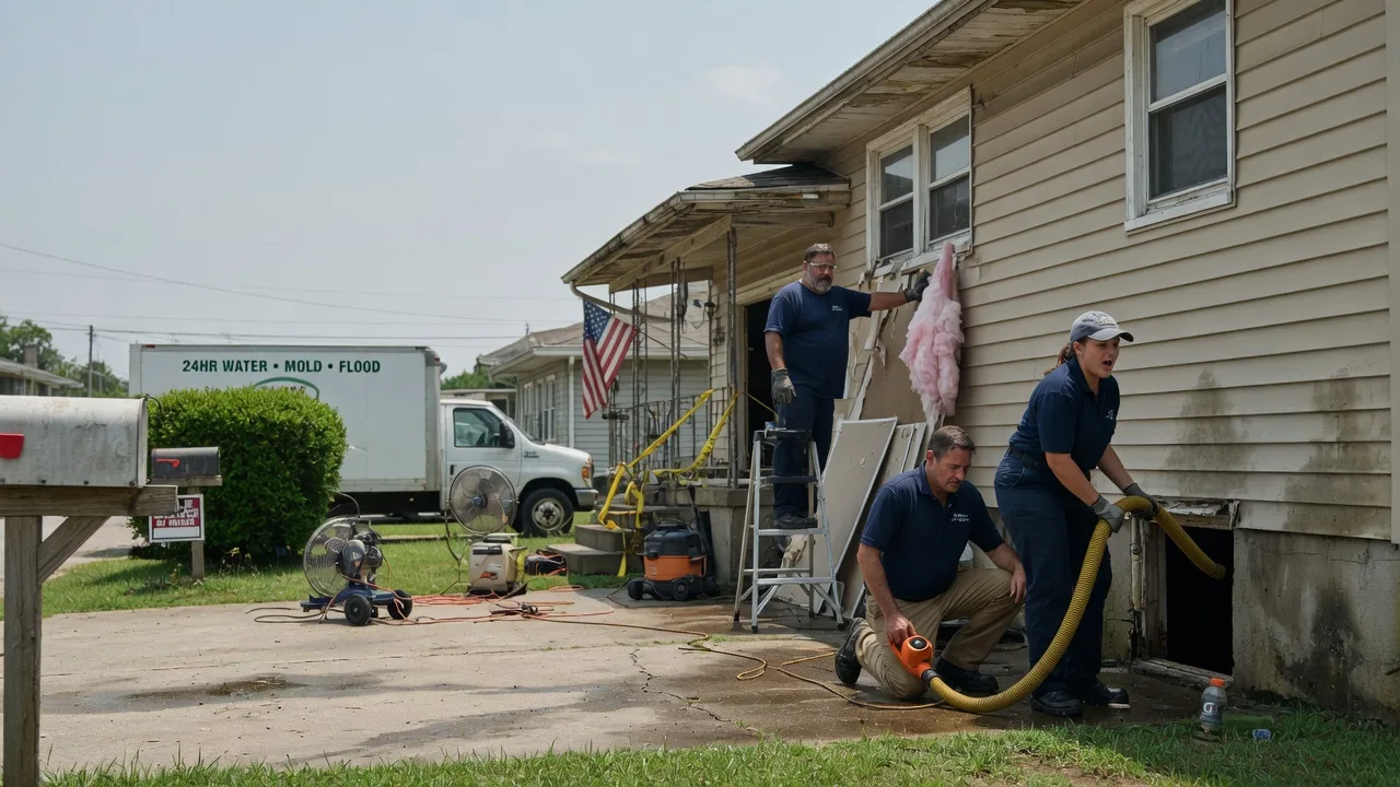 Water Damage Repair in Napoleonville, LA near me